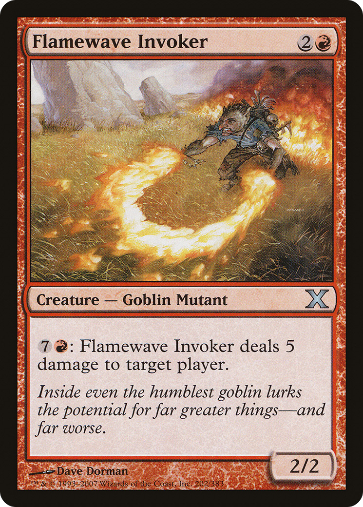 Flamewave Invoker (202) - Tenth Edition