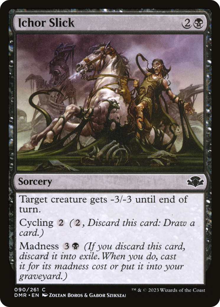 Ichor Slick (090) Foil - Dominaria Remastered