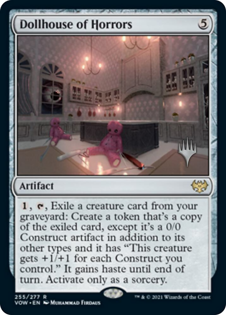 Dollhouse of Horrors (255p) Foil - Innistrad: Crimson Vow Promos