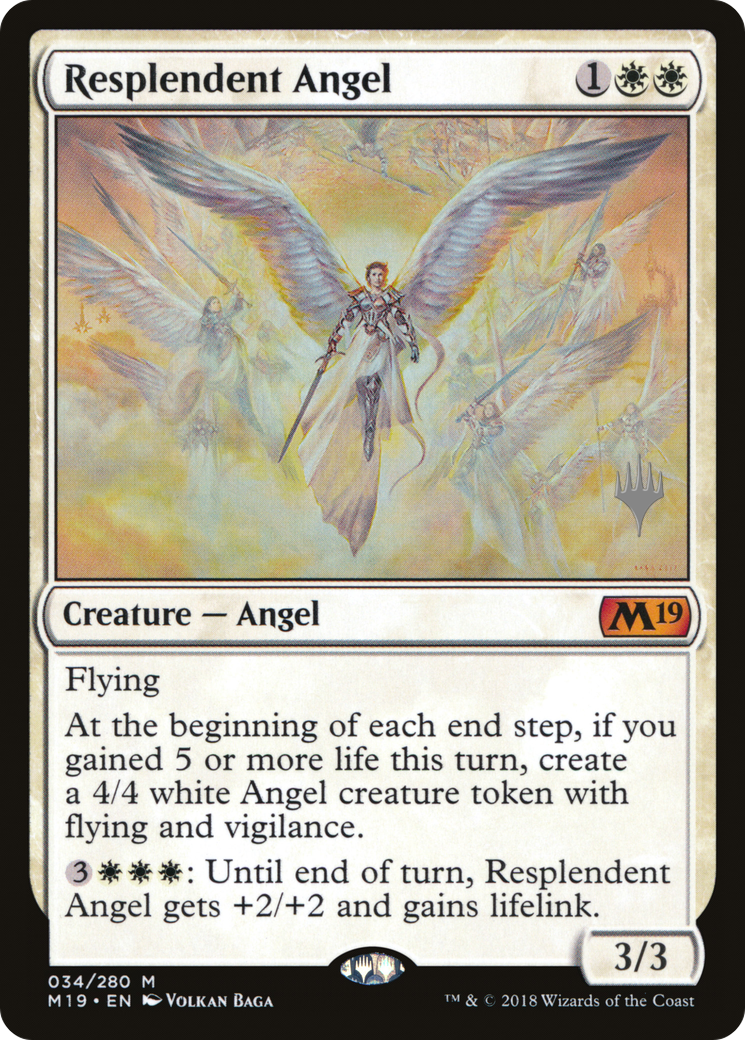 Resplendent Angel (034) - Core Set 2019 Promos