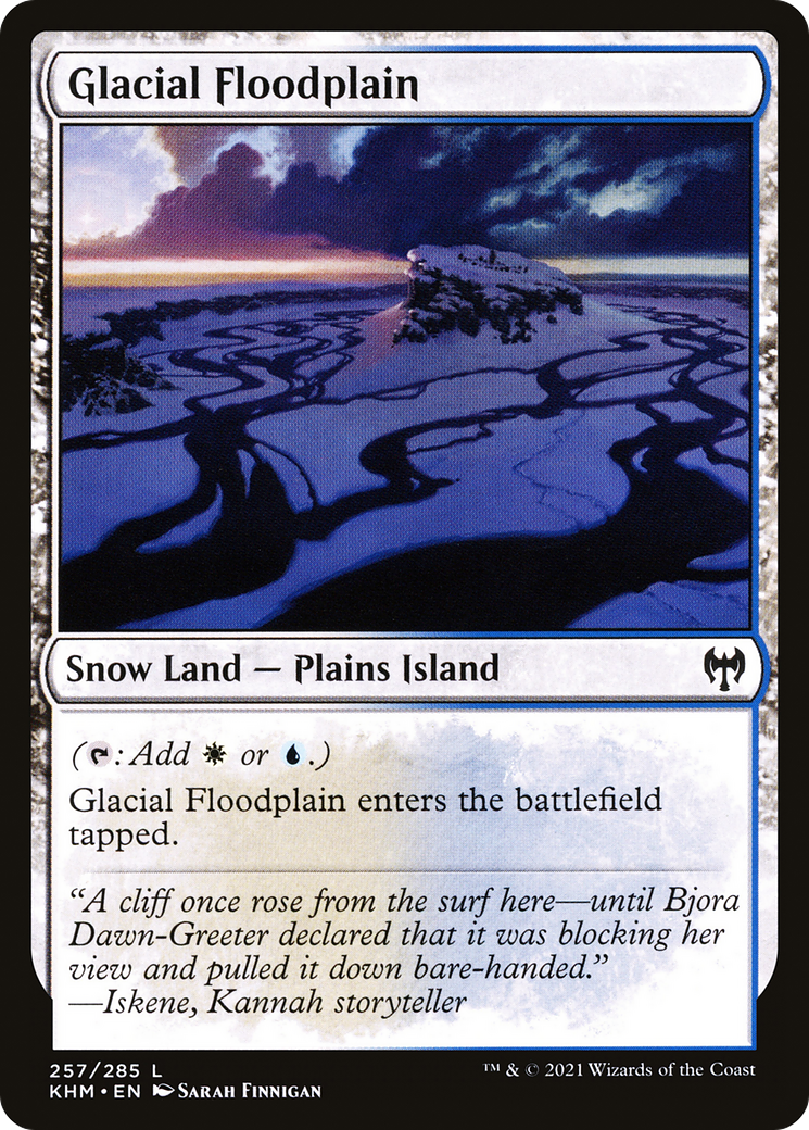 Glacial Floodplain (257) - Kaldheim