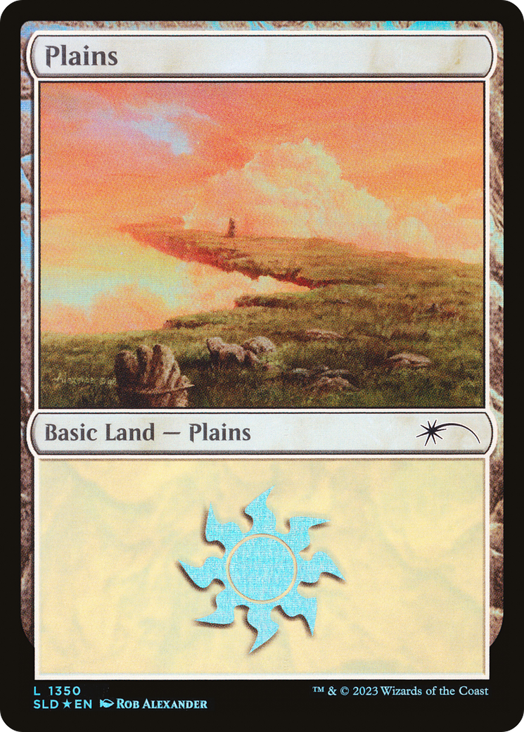 Plains (1350) Foil - Secret Lair Drop