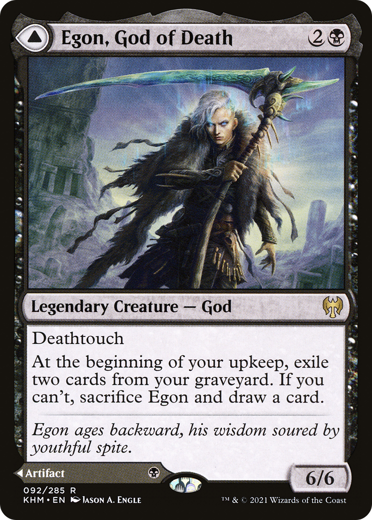 Egon, God of Death // Throne of Death (092) - Kaldheim
