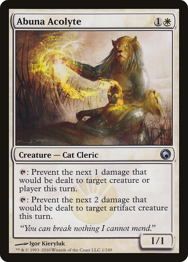 Abuna Acolyte (001) - Scars of Mirrodin