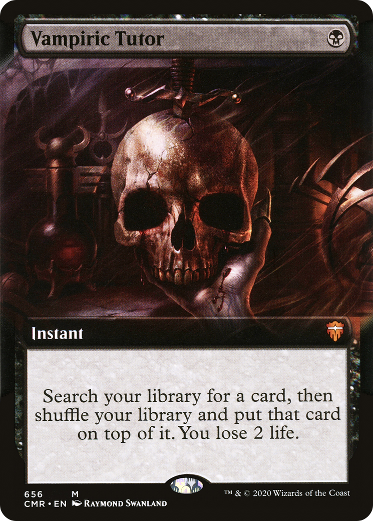 Vampiric Tutor (Extended Art) (656) Foil - Commander Legends