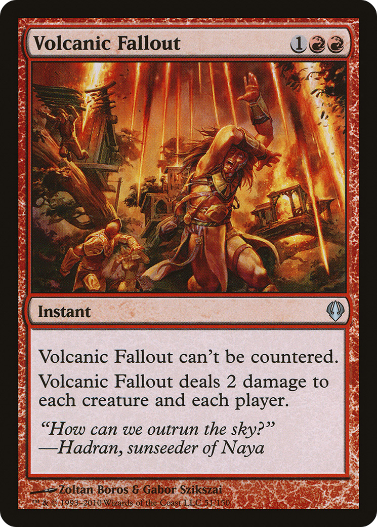 Volcanic Fallout (051) - Archenemy