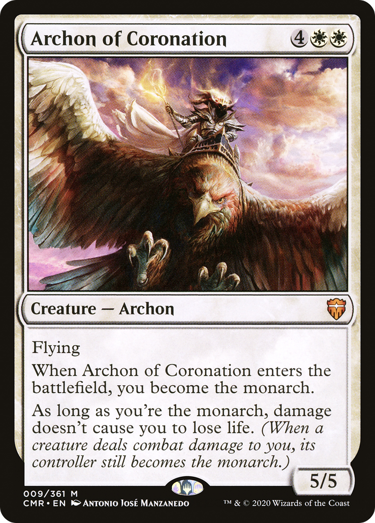 Archon of Coronation (009) Foil - Commander Legends
