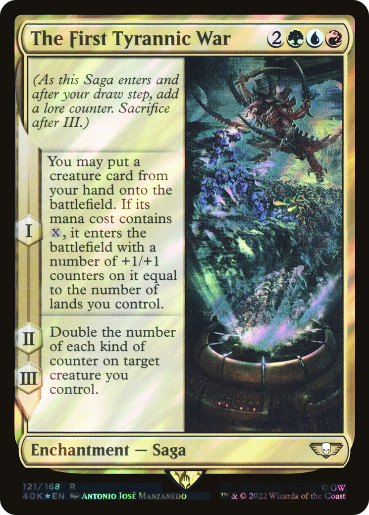 The First Tyrannic War (121) Surge Foil - Warhammer 40,000 Commander