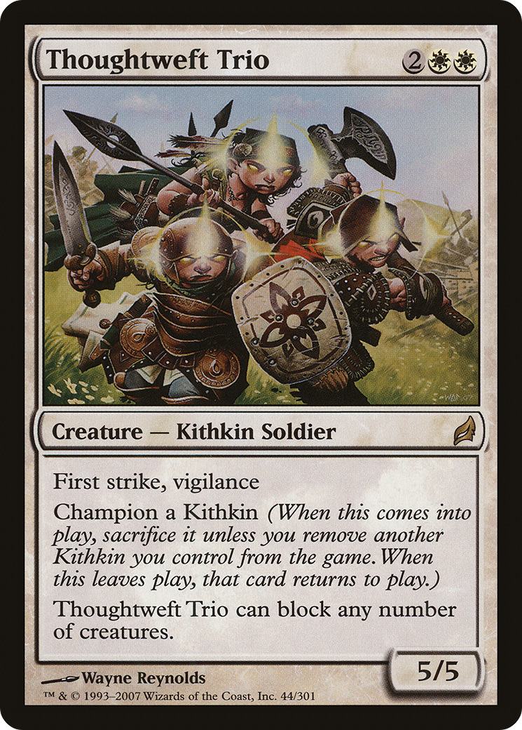 Thoughtweft Trio (044) Foil - Lorwyn