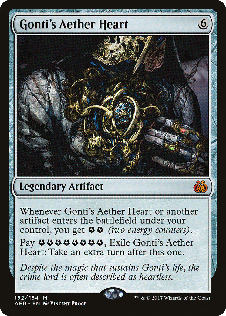 Gonti's Aether Heart (152) Foil - Aether Revolt