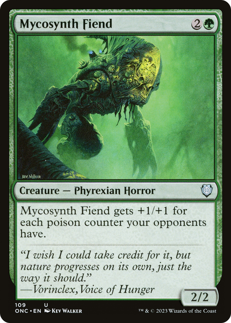Mycosynth Fiend (109) - Phyrexia: All Will Be One Commander