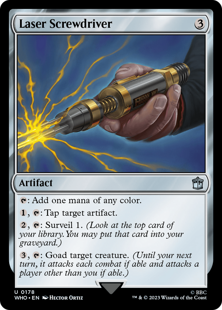 Laser Screwdriver (178) - Doctor Who