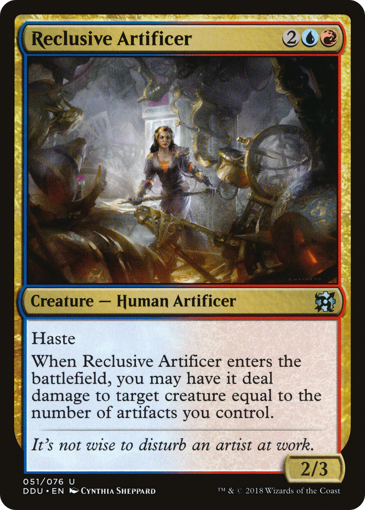 Reclusive Artificer (051) - Duel Decks: Elves vs. Inventors