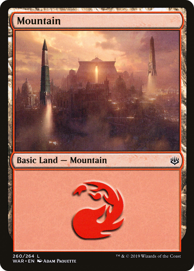 Mountain (260) Foil - War of the Spark