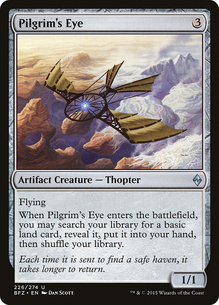 Pilgrim's Eye (226) Foil - Battle for Zendikar