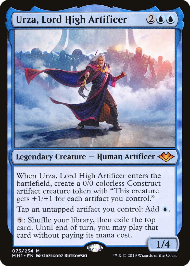 Urza, Lord High Artificer (075) Foil - Modern Horizons