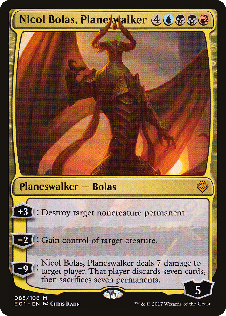 Nicol Bolas, Planeswalker (085) - Archenemy: Nicol Bolas