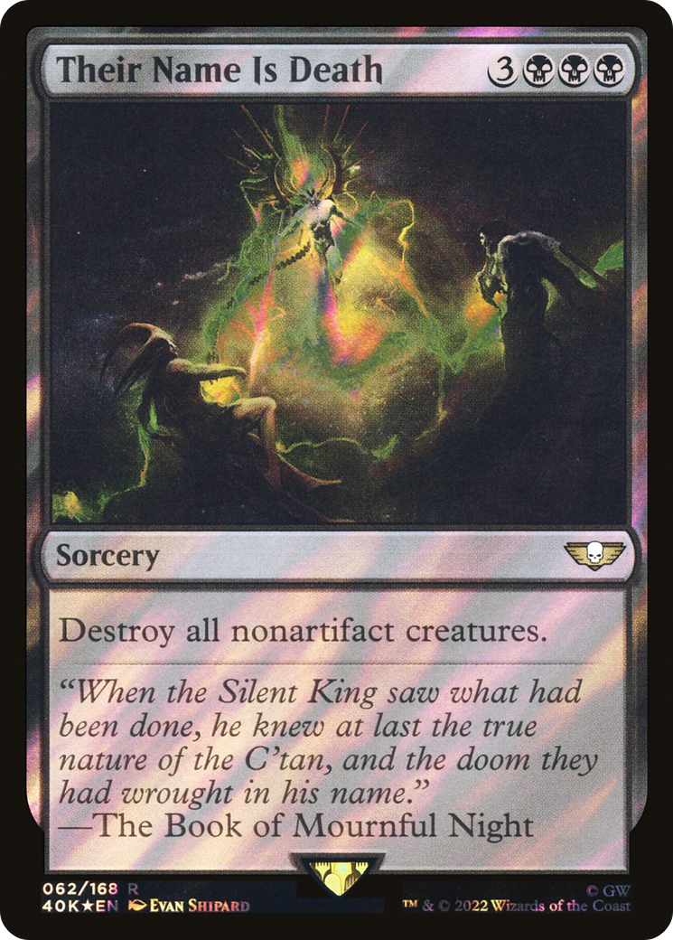 Their Name Is Death (062) Surge Foil - Warhammer 40,000 Commander