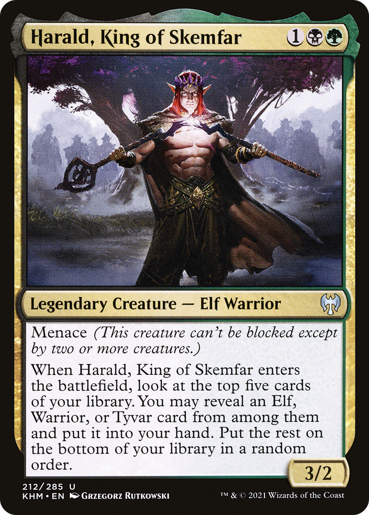 Harald, King of Skemfar (212) - Kaldheim