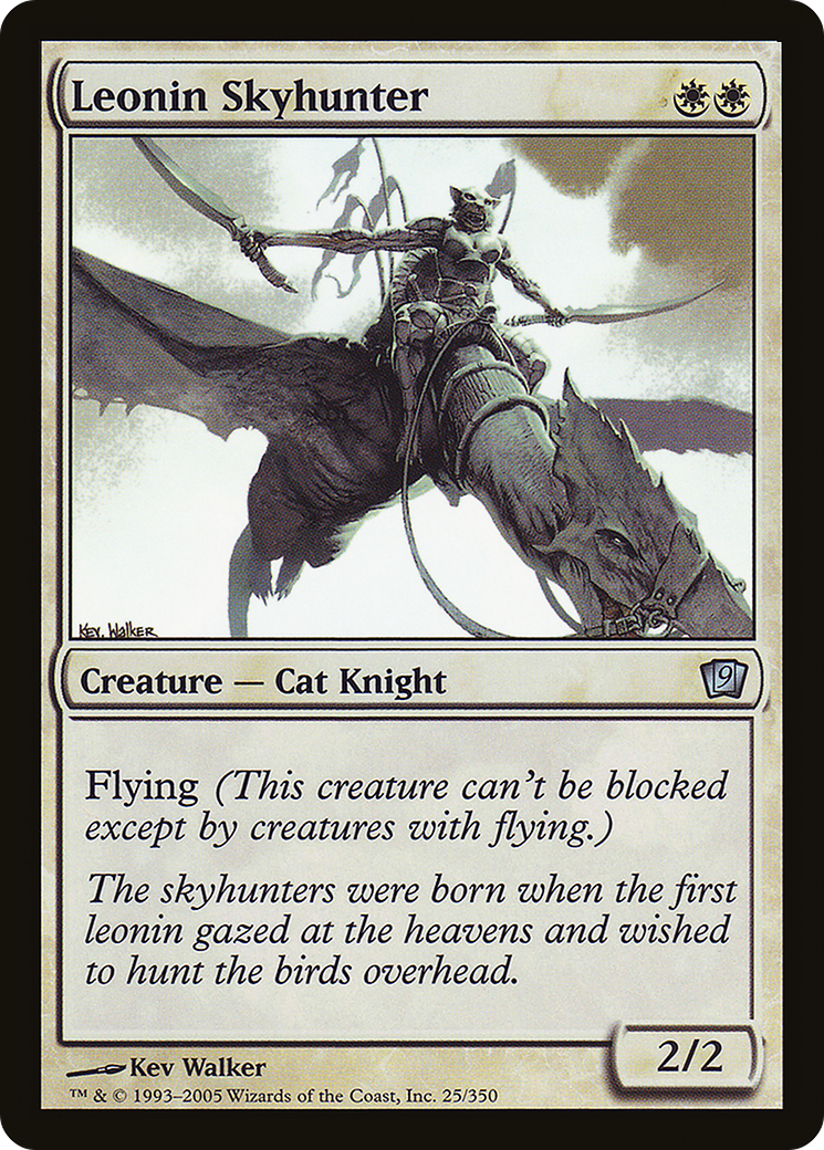 Leonin Skyhunter (025) - Ninth Edition