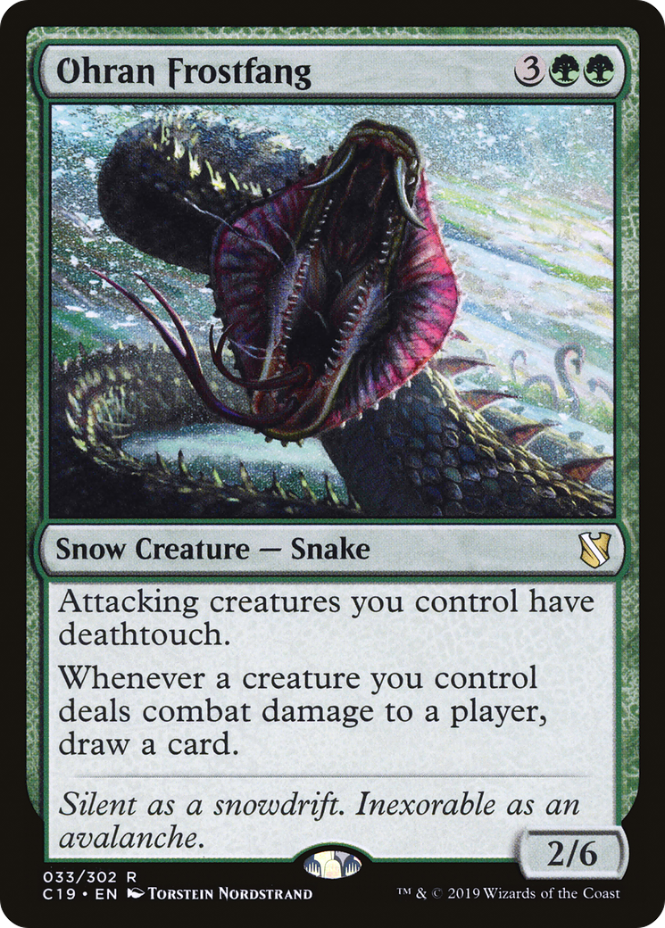 Ohran Frostfang (033) - Commander 2019