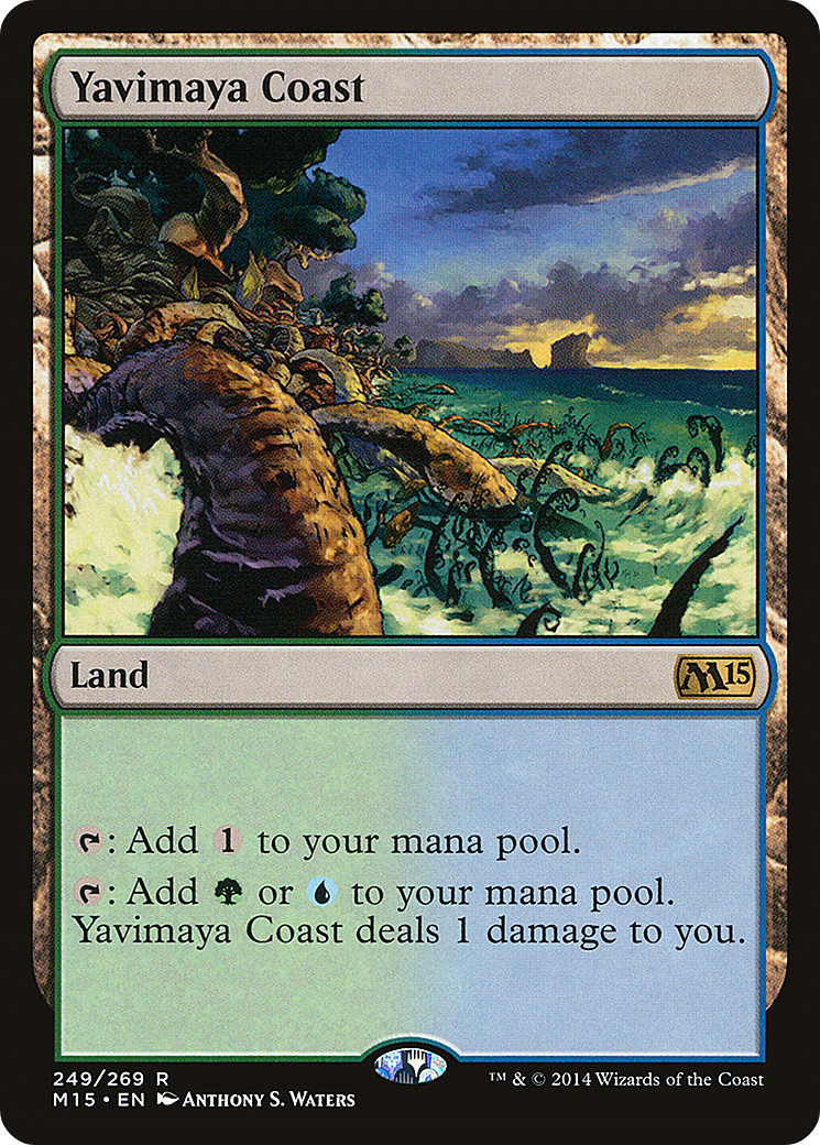 Yavimaya Coast (249) - Magic 2015