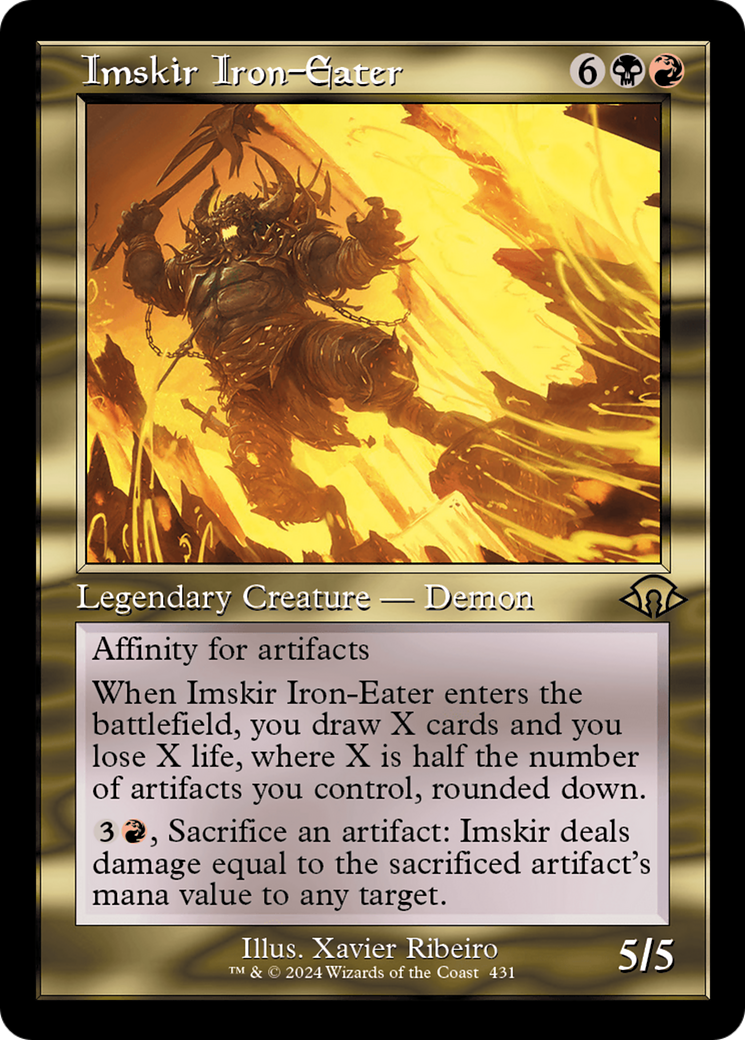 Imskir Iron-Eater (Retro) (431) Foil - Modern Horizons 3
