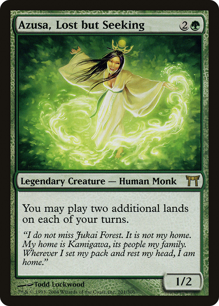 Azusa, Lost but Seeking (201) - Champions of Kamigawa