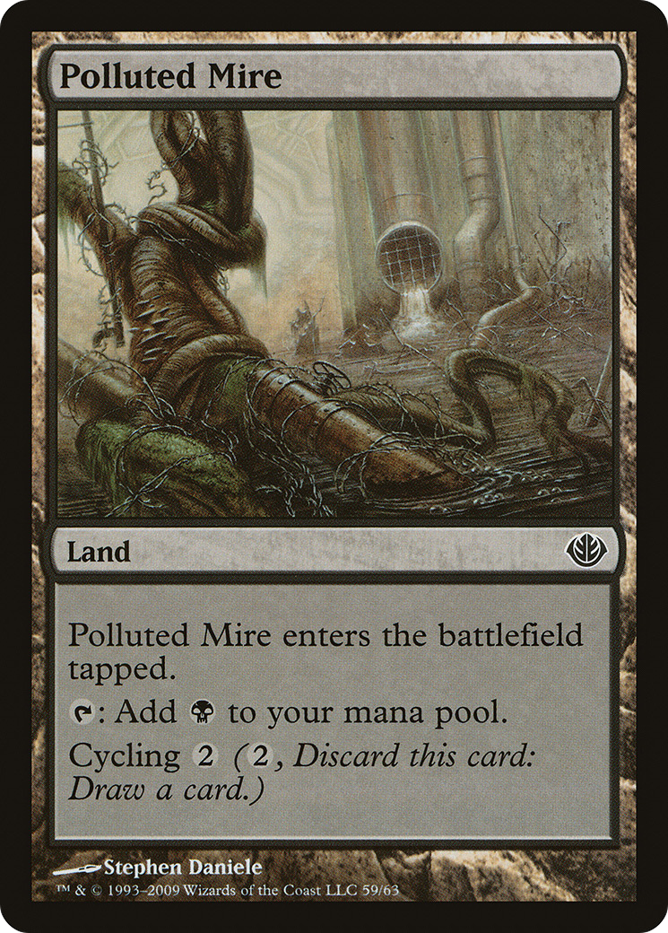 Polluted Mire (059) - Duel Decks: Garruk vs. Liliana