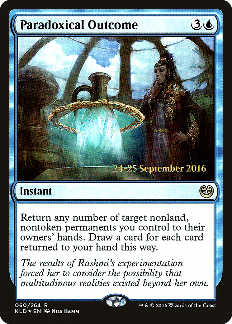 Paradoxical Outcome (060) Foil - Kaladesh Promos