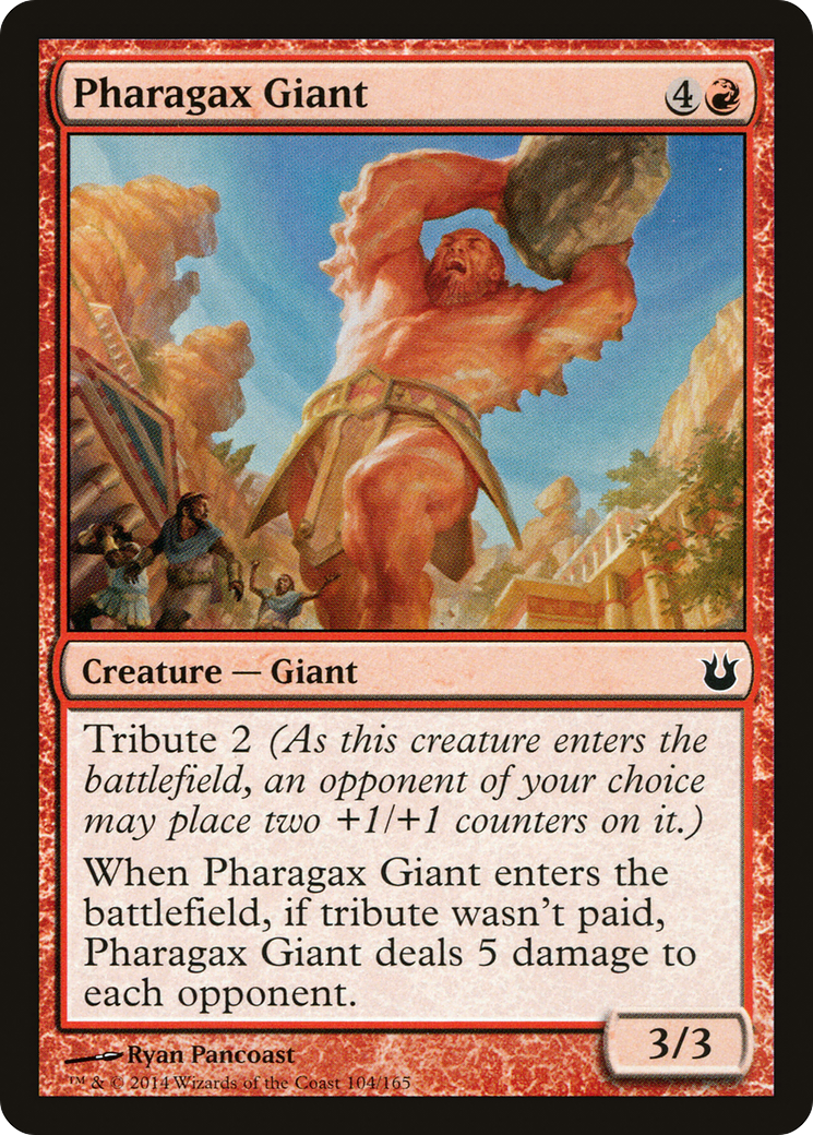 Pharagax Giant (104) Foil - Born of the Gods
