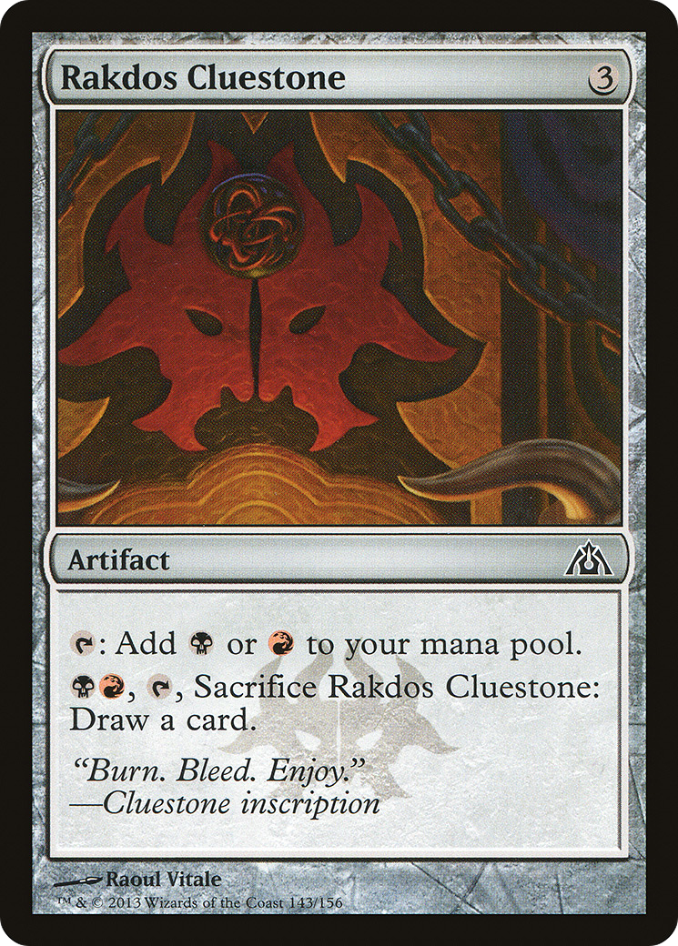 Rakdos Cluestone (143) - Dragon's Maze