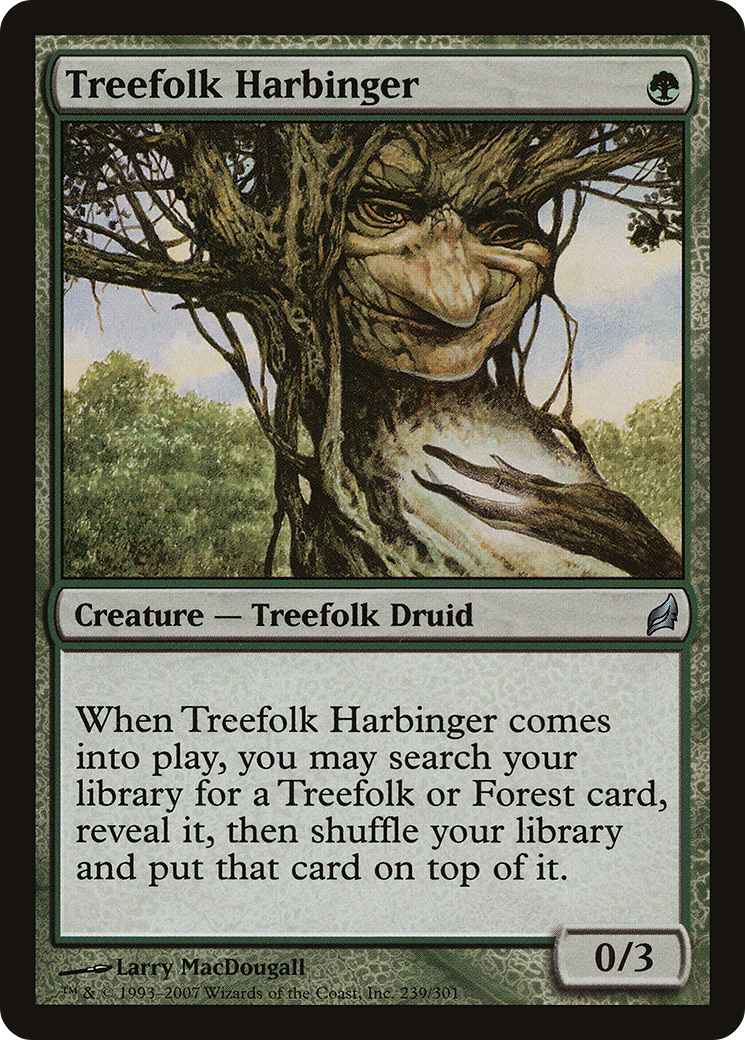 Treefolk Harbinger (239) - Lorwyn