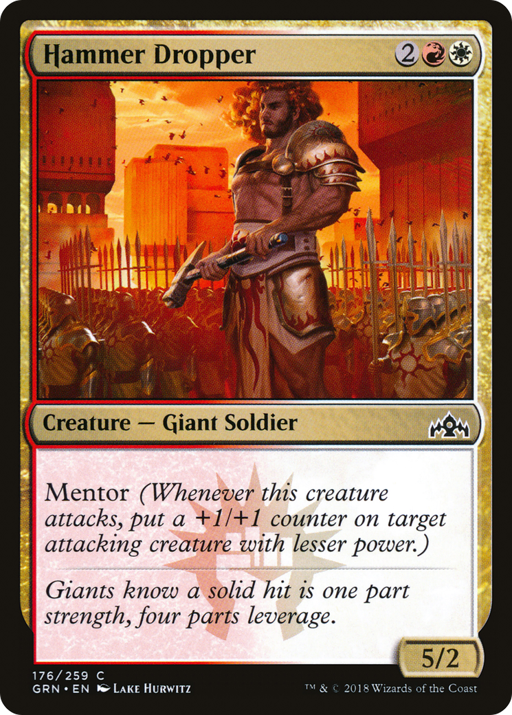 Hammer Dropper (176) - Guilds of Ravnica