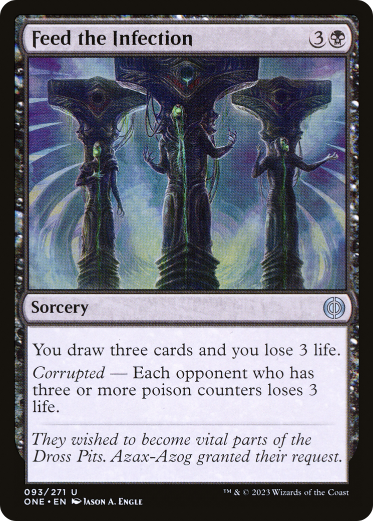 Feed the Infection (093) Foil - Phyrexia: All Will Be One