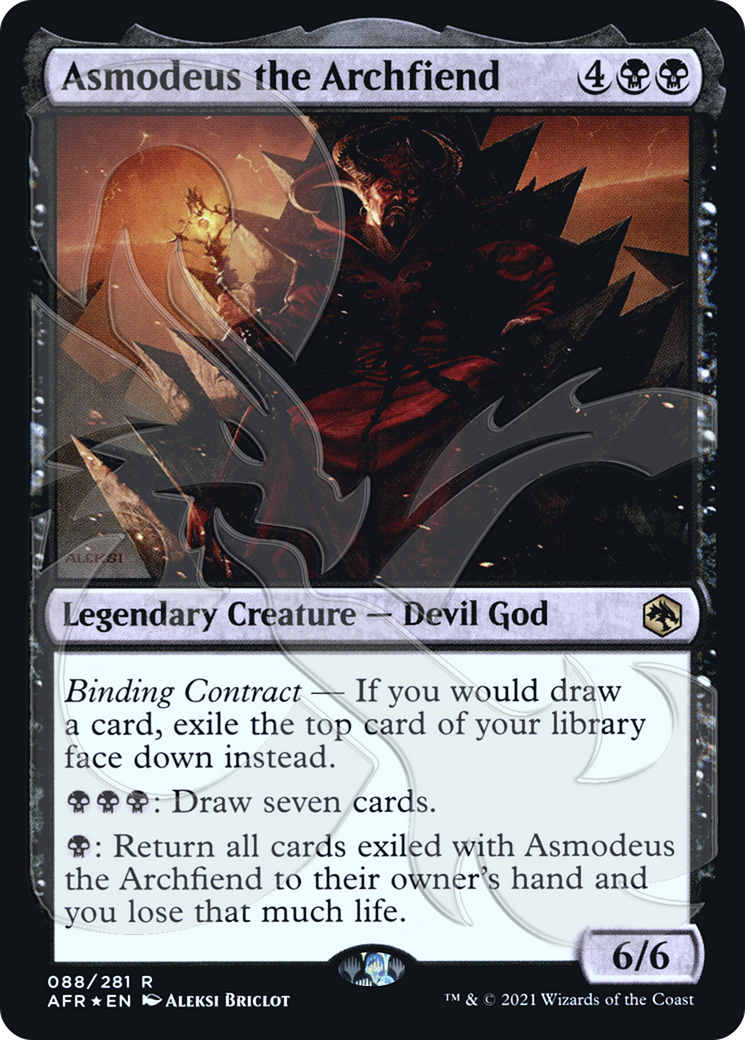 Asmodeus the Archfiend (088) Foil - Adventures in the Forgotten Realms Promos