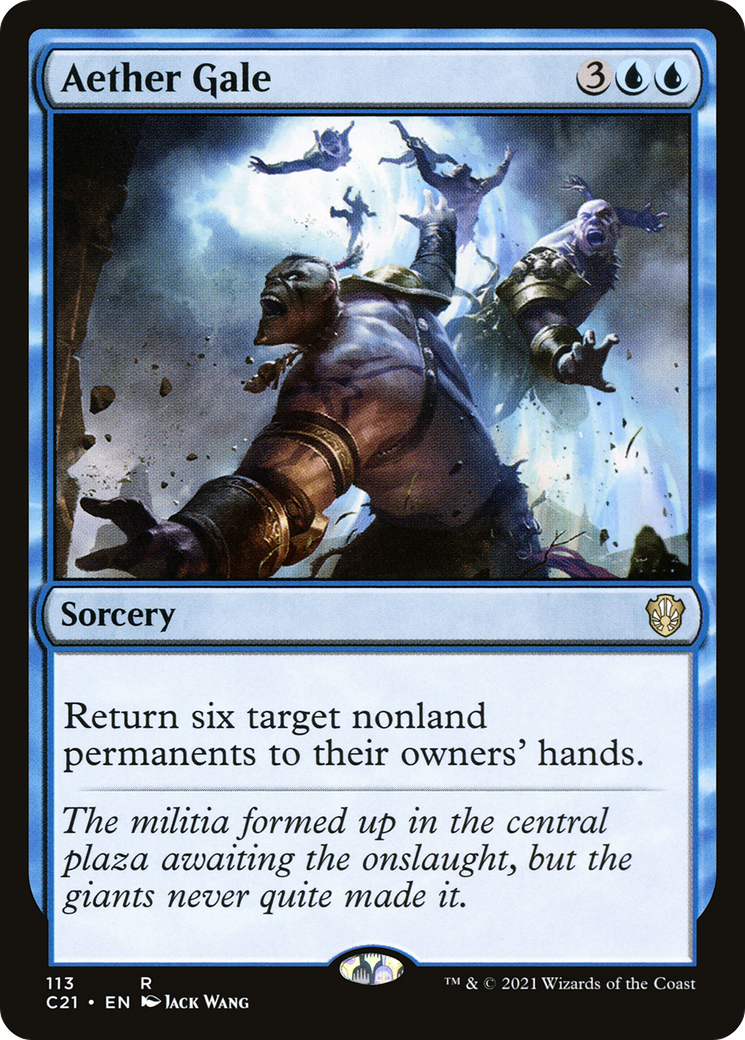Aether Gale (113) - Commander 2021