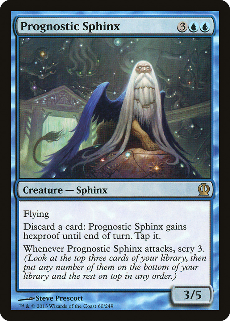 Prognostic Sphinx (060) Foil - Theros