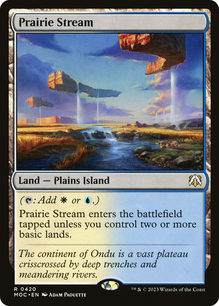 Prairie Stream (420) - March of the Machine Commander