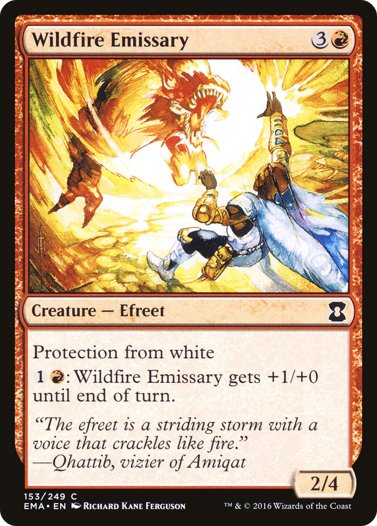 Wildfire Emissary (153) Foil - Eternal Masters