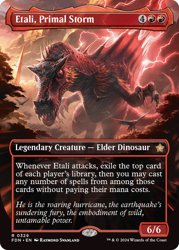 Etali, Primal Storm (Borderless) (329) - Foundations