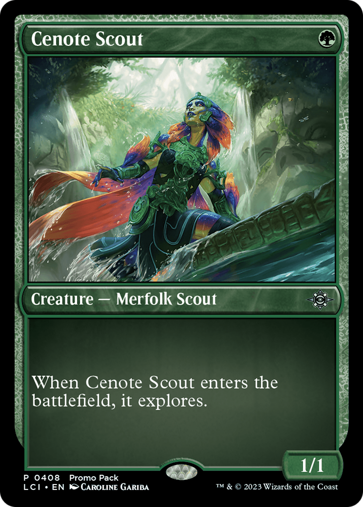 Cenote Scout (408) Foil - The Lost Caverns of Ixalan
