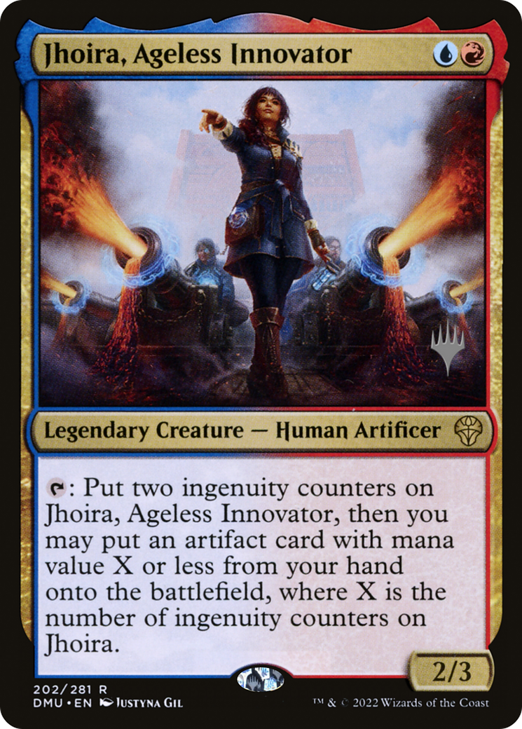 Jhoira, Ageless Innovator (202p) Foil - Dominaria United Promos