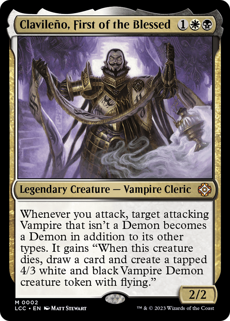 Clavileno, First of the Blessed (002) - The Lost Caverns of Ixalan Commander