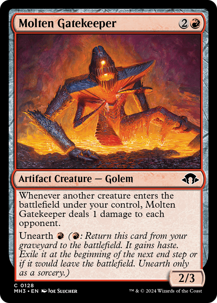 Molten Gatekeeper (128) - Modern Horizons 3