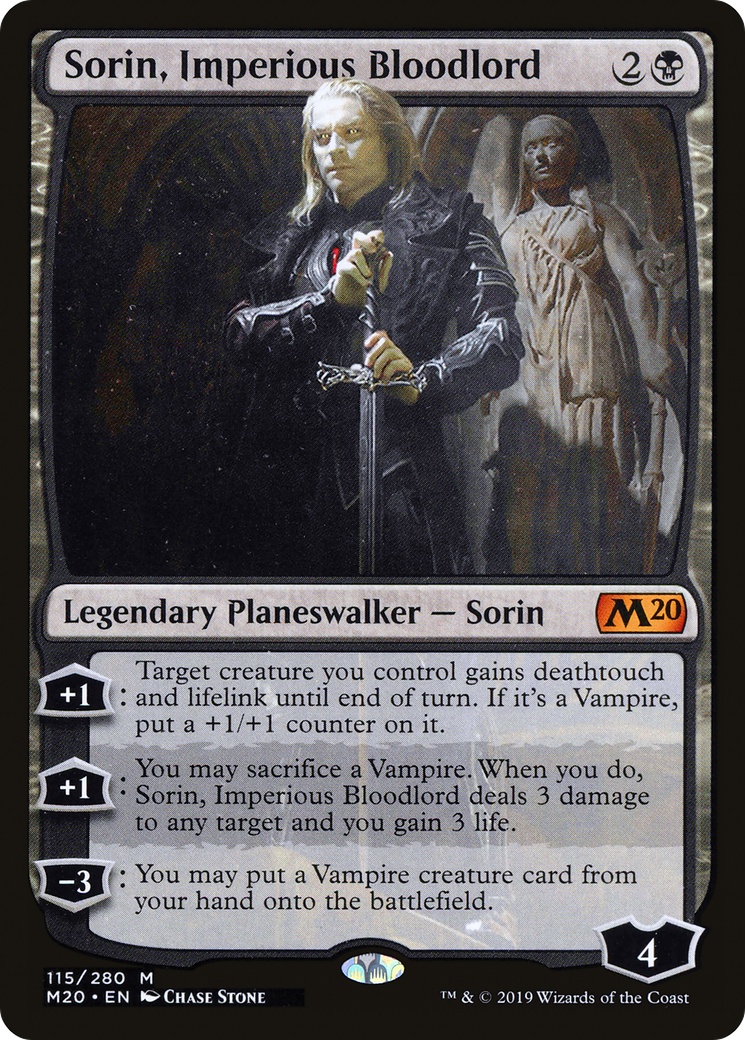 Sorin, Imperious Bloodlord (115) Foil - Core Set 2020