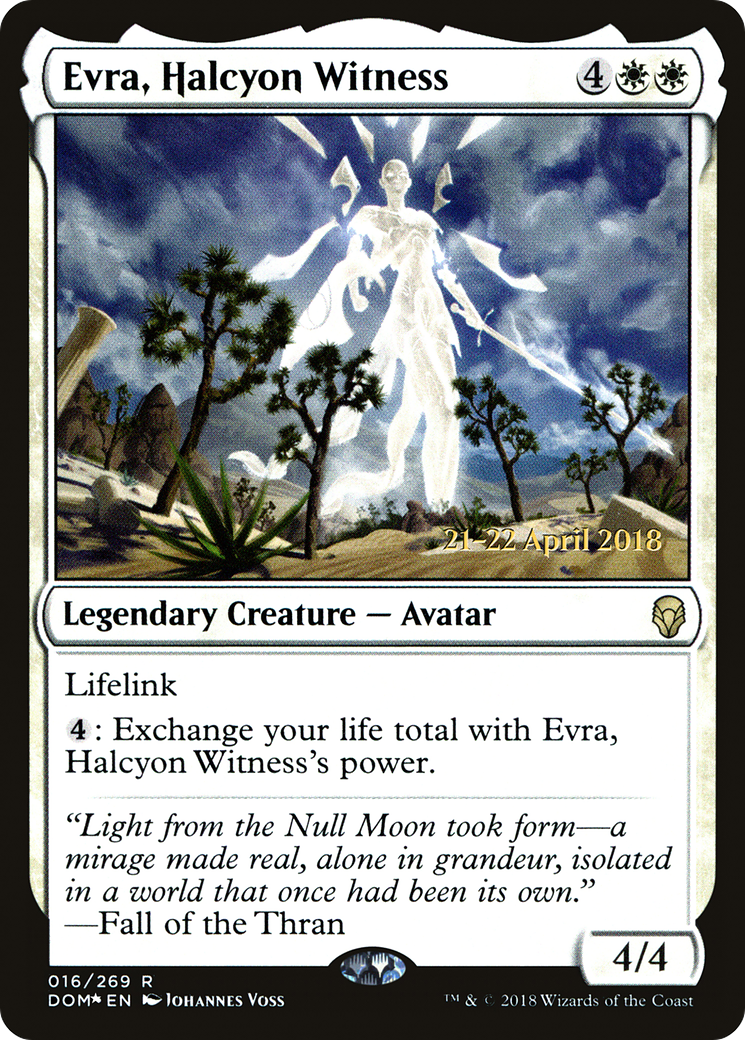 Evra, Halcyon Witness (16s) Foil - Dominaria Promos