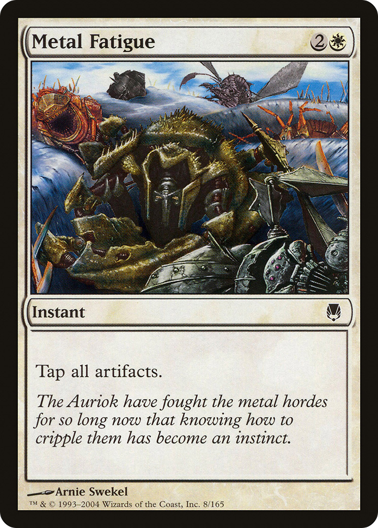 Metal Fatigue (008) Foil - Darksteel