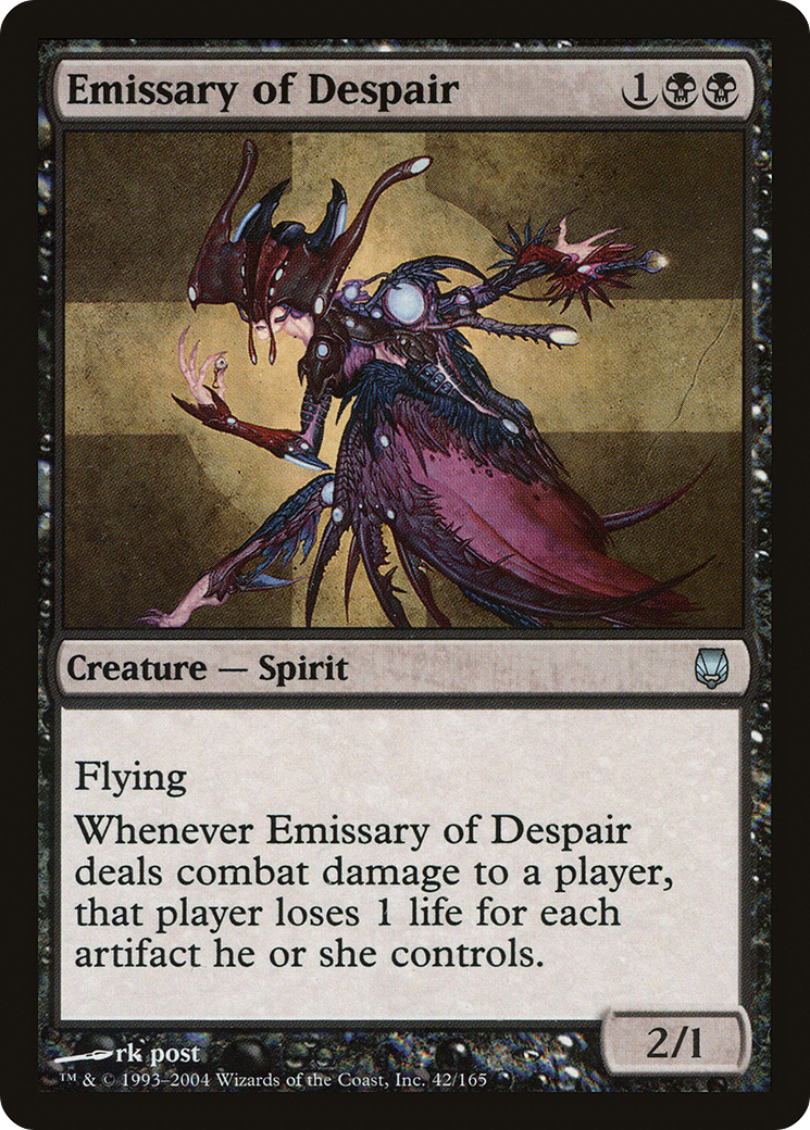 Emissary of Despair (042) Foil - Darksteel