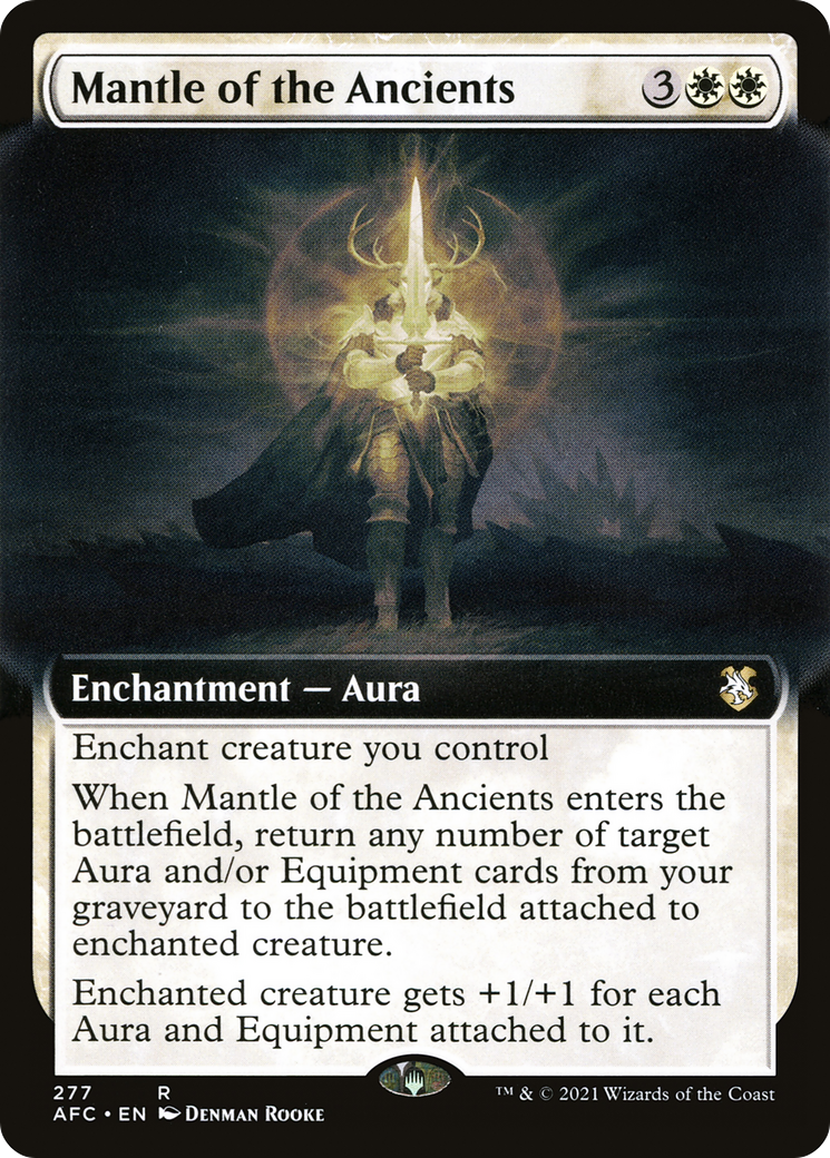 Mantle of the Ancients (Extended Art) (277) - Forgotten Realms Commander